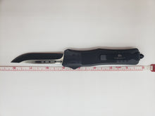 Load image into Gallery viewer, Medium Buffalo OTF knife MILITARY COLORS, 8.2 inches open