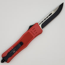 Load image into Gallery viewer, Medium Buffalo OTF knife, 8.2 inches open