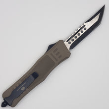 Load image into Gallery viewer, Medium Buffalo Devildog OTF knife, 8.2 inches open