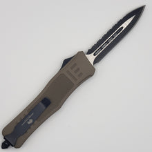 Load image into Gallery viewer, Mini Buffalo OTF knife, 7.0 inches open