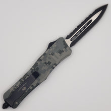 Load image into Gallery viewer, Mini Buffalo OTF knife MILITARY COLORS, 7.0 inches open