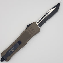 Load image into Gallery viewer, Mini Buffalo OTF knife MILITARY COLORS, 7.0 inches open