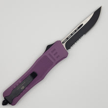 Load image into Gallery viewer, Medium Buffalo OTF knife, 8.2 inches open