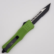 Load image into Gallery viewer, Medium Buffalo OTF knife, 8.2 inches open