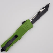 Load image into Gallery viewer, Medium Buffalo OTF knife, 8.2 inches open