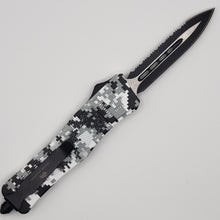 Load image into Gallery viewer, Mini Buffalo OTF knife MILITARY COLORS, 7.0 inches open