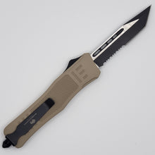 Load image into Gallery viewer, Medium Buffalo OTF knife MILITARY COLORS, 8.2 inches open