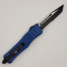 Load image into Gallery viewer, Medium Buffalo OTF knife, 8.2 inches open