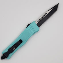 Load image into Gallery viewer, Medium Buffalo OTF knife, 8.2 inches open