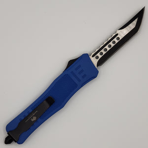 Medium Buffalo Devildog OTF knife, 8.2 inches open