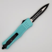 Load image into Gallery viewer, Medium Buffalo OTF knife, 8.2 inches open
