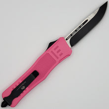 Load image into Gallery viewer, Large Buffalo Cerakote OTF knife, 9.5 inches open