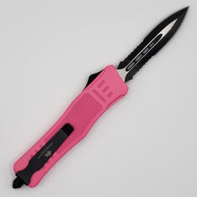 Load image into Gallery viewer, Medium Buffalo OTF knife, 8.2 inches open