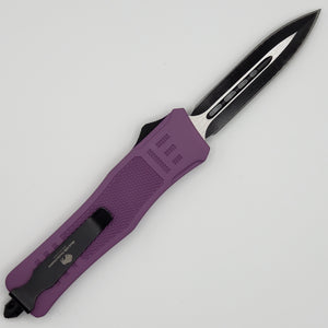 Large Buffalo Cerakote OTF knife, 9.5 inches open