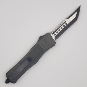 Large Buffalo Devil Dog OTF knife, 9.5 inches open