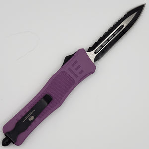 Medium Buffalo OTF knife, 8.2 inches open